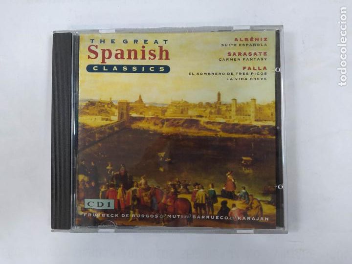 CDs de m&uacute;sica: THE GREAT SPANISH CLASSICS. CD. TDKCD209 - Foto 1