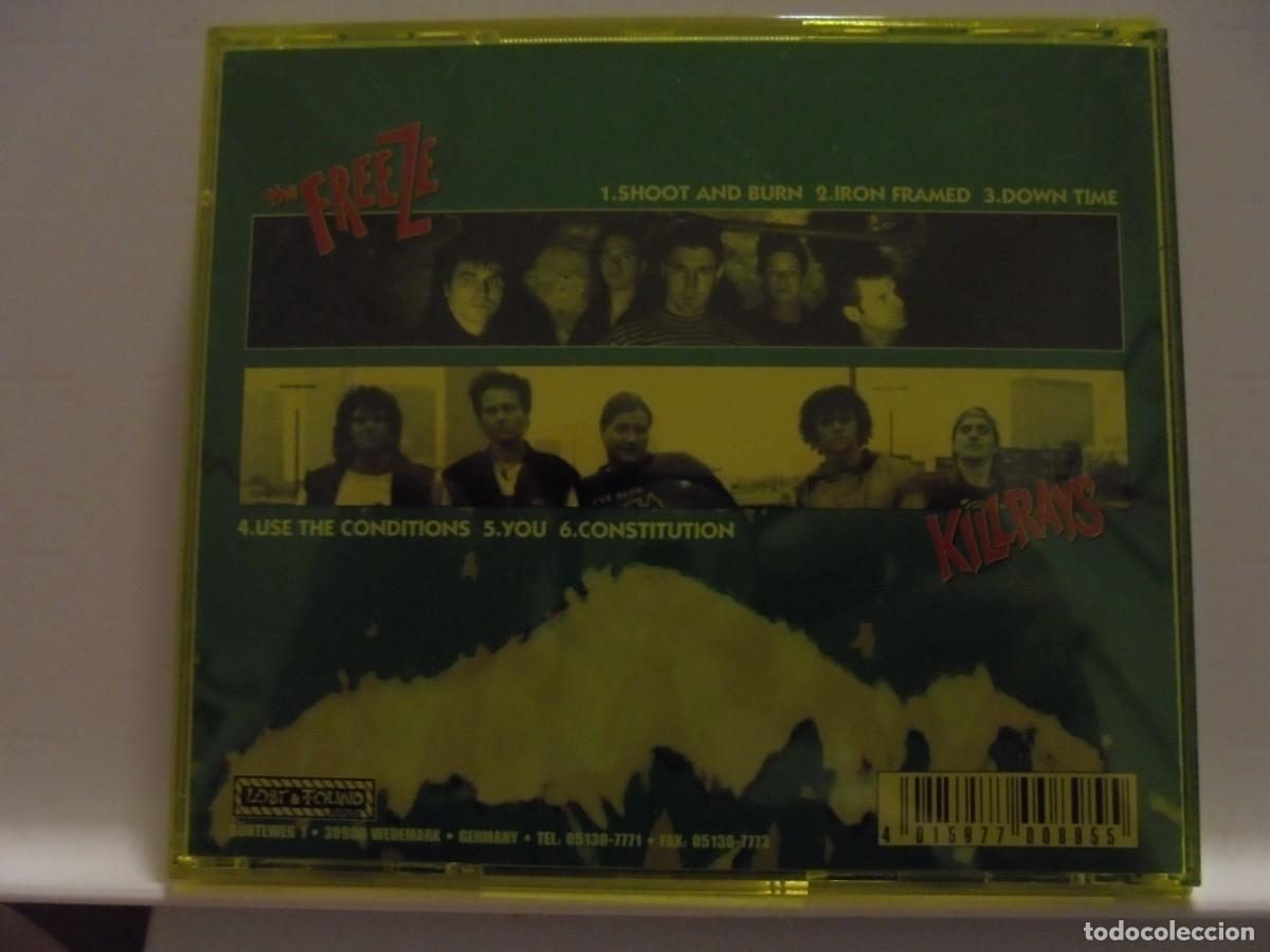 CDs de m&uacute;sica: THE FREEZE AND KILLRAYS. COMPACTO. - Foto 2