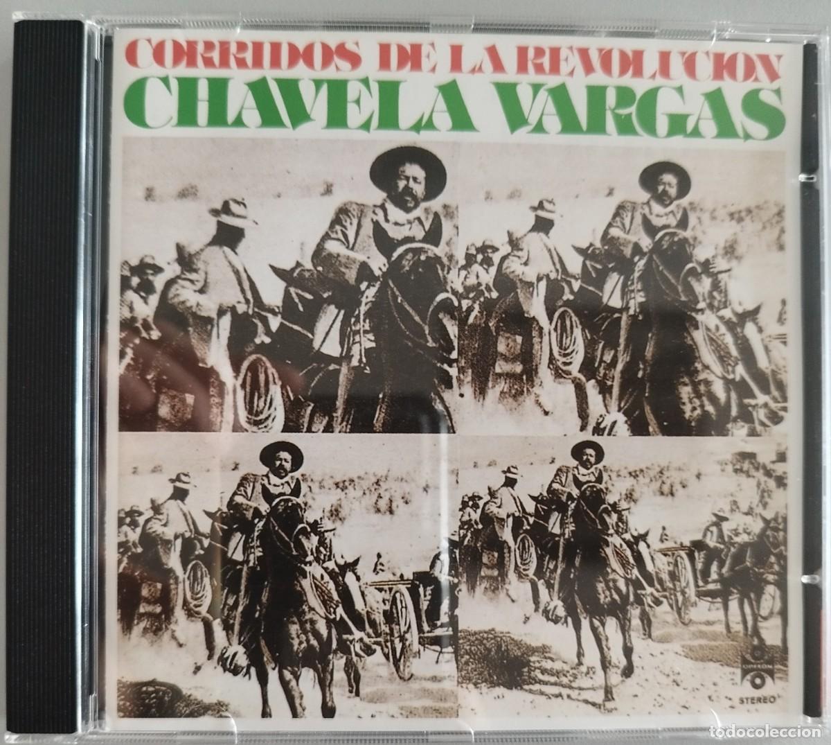 CDs de m&uacute;sica: CHAVELA VARGAS CORRIDOS DE LA REVOLUCION - Foto 1