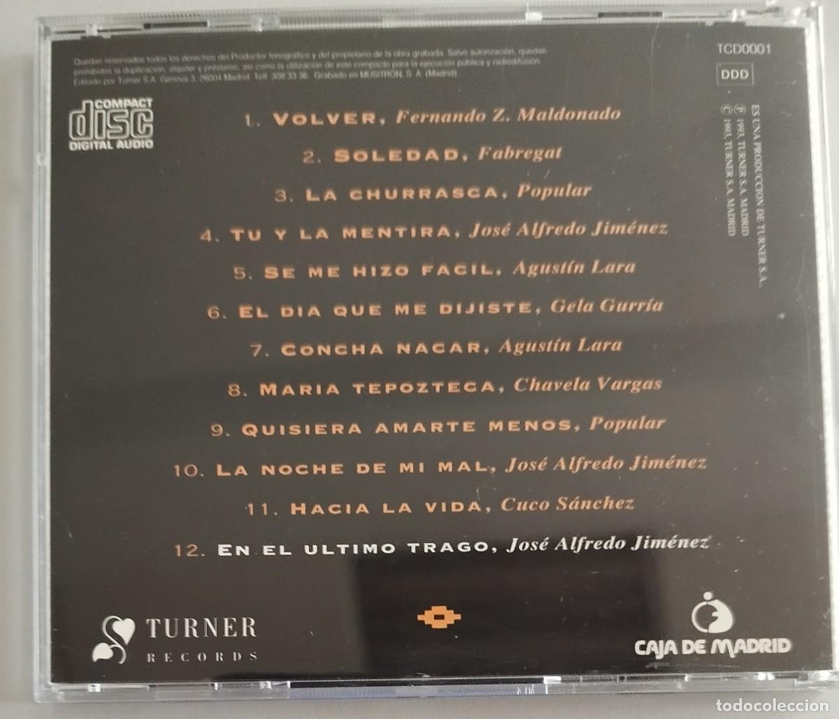 CDs de m&uacute;sica: CHAVELA VARGAS, VOLVER, VOLVER - Foto 2