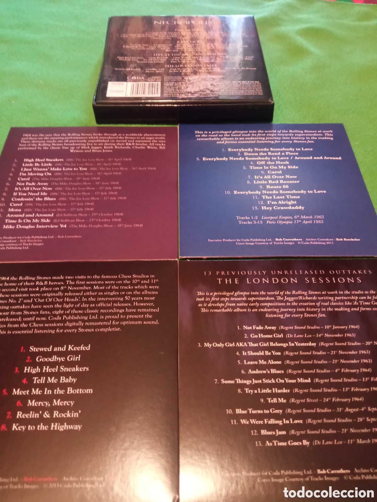 CDs de m&uacute;sica: The Rolling Stones - Necr&oacute;polis Previous Unreleased - Foto 5