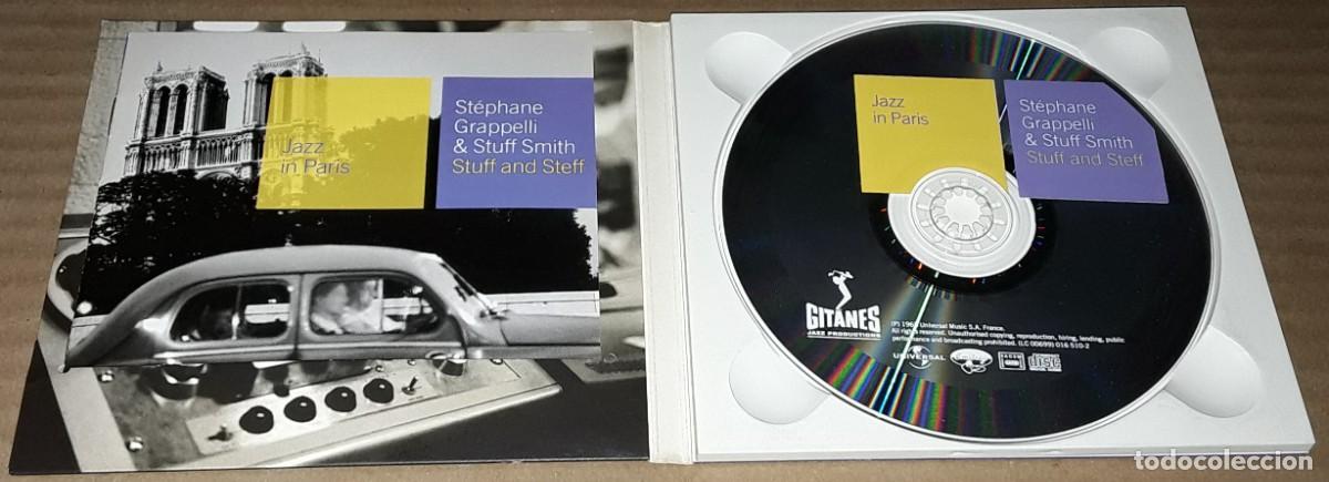 CDs de m&uacute;sica: CD - ST&Eacute;PHANE GRAPPELLI & STUFF SMITH - STUFF AND STEFF - DIGIPACK - Foto 2