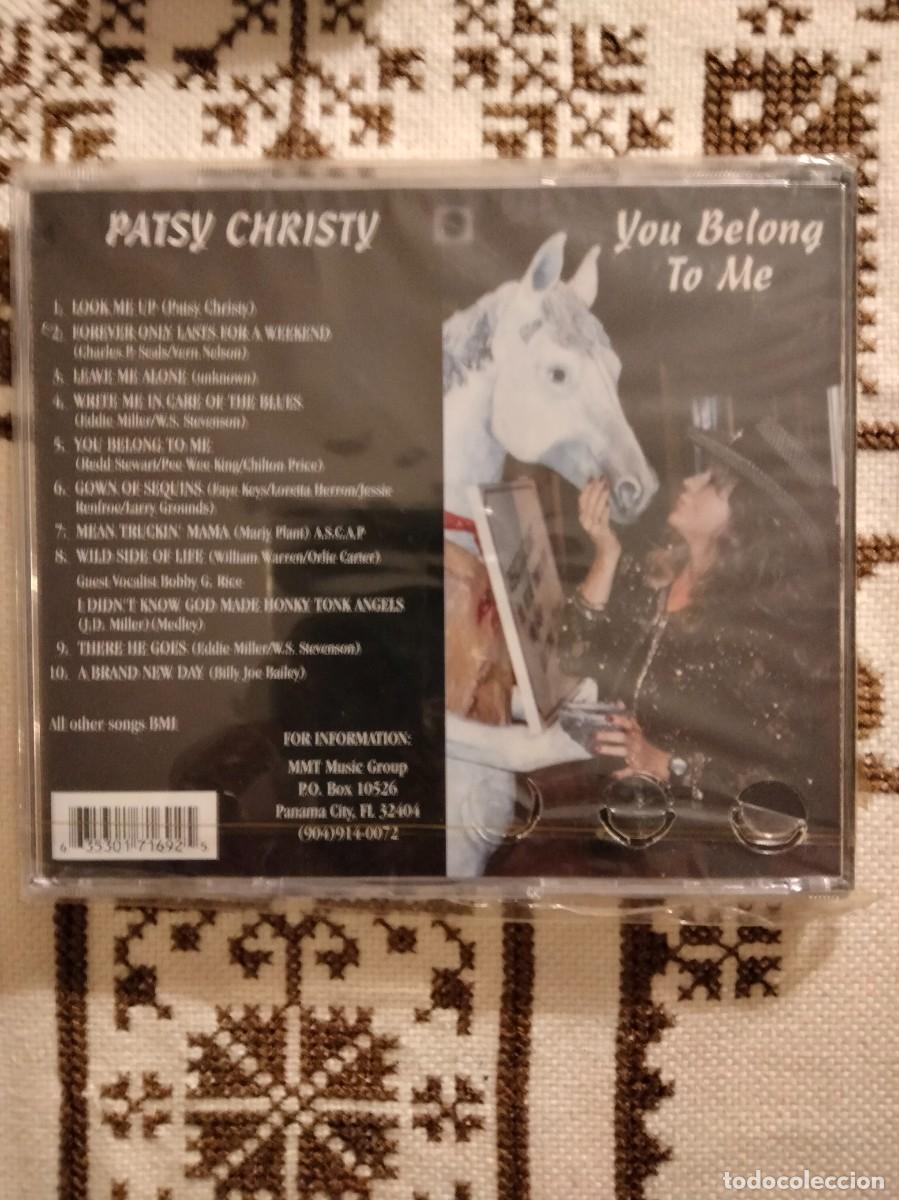 CDs de m&uacute;sica: PATSY CHRISTY - You belong to me - Foto 2