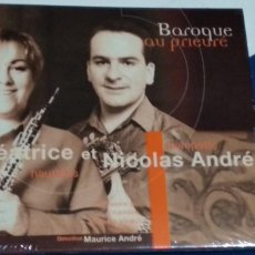 CDs de Música: BAROQUE AU PRIEURÉ - BÉATRICE ET NICOLAS ANDRÉ -CD DIGIPAK-DIRECTION MAURICE ANDRÉ- NUEVO PRECINTADO