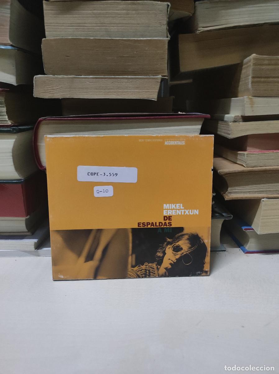 CDs de m&uacute;sica: Mikel Erentxun &ndash; De Espaldas A M&iacute; - Foto 1