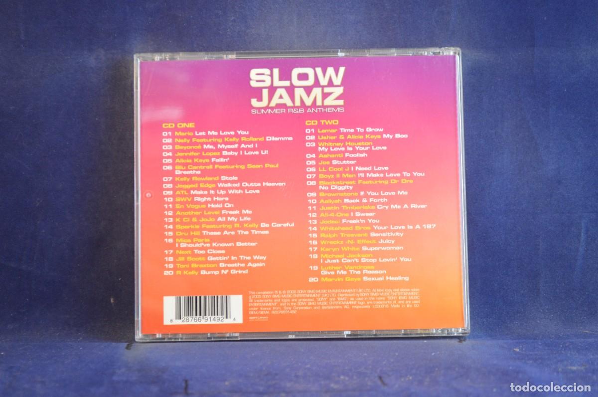 CDs de m&uacute;sica: VARIOS - SLOW JAMZ - 2 CD - Foto 2