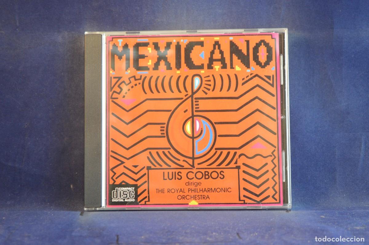 CDs de m&uacute;sica: LUIS COBOS DIRIGE LA REAL ORQUESTA FILARM&Oacute;NICA - MEXICANO - CD - Foto 1
