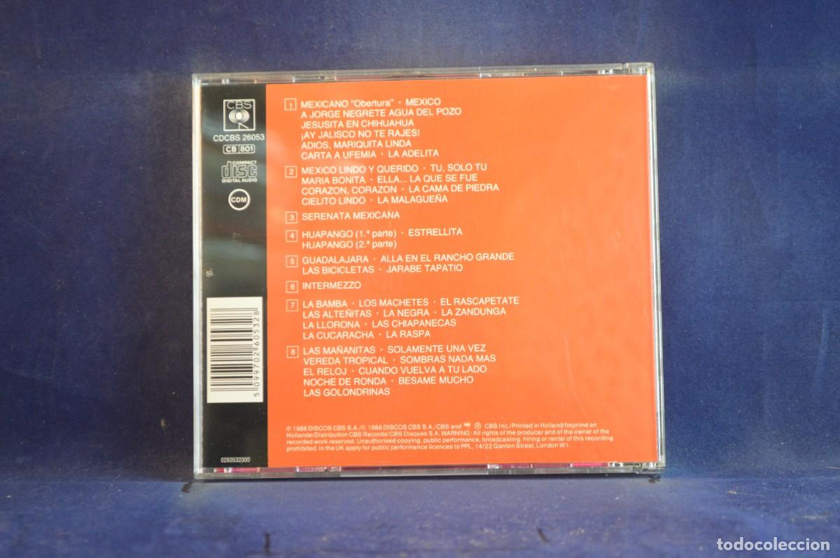 CDs de m&uacute;sica: LUIS COBOS DIRIGE LA REAL ORQUESTA FILARM&Oacute;NICA - MEXICANO - CD - Foto 2