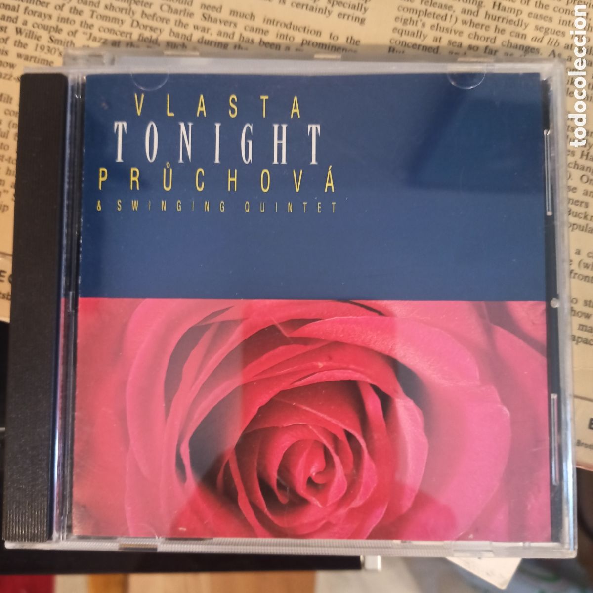 CDs de M&uacute;sica: Vlasta Průchov&aacute; & Swinging Quintet &lrm;&ndash; Tonight (Arta Records, Czecoslovachia, 1992)