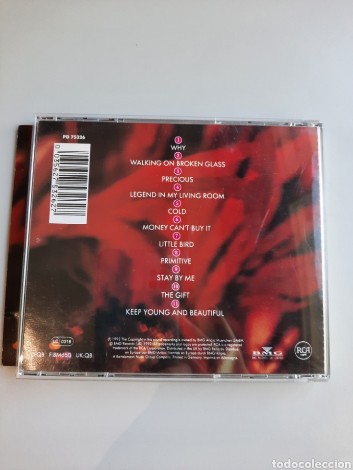 CDs de m&uacute;sica: Cd Annie Lennox, 1992 - Foto 2