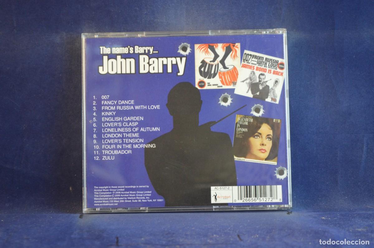 CDs de m&uacute;sica: JOHN BARRY - EL NOMBRE ES BARRY... - CD - Foto 2