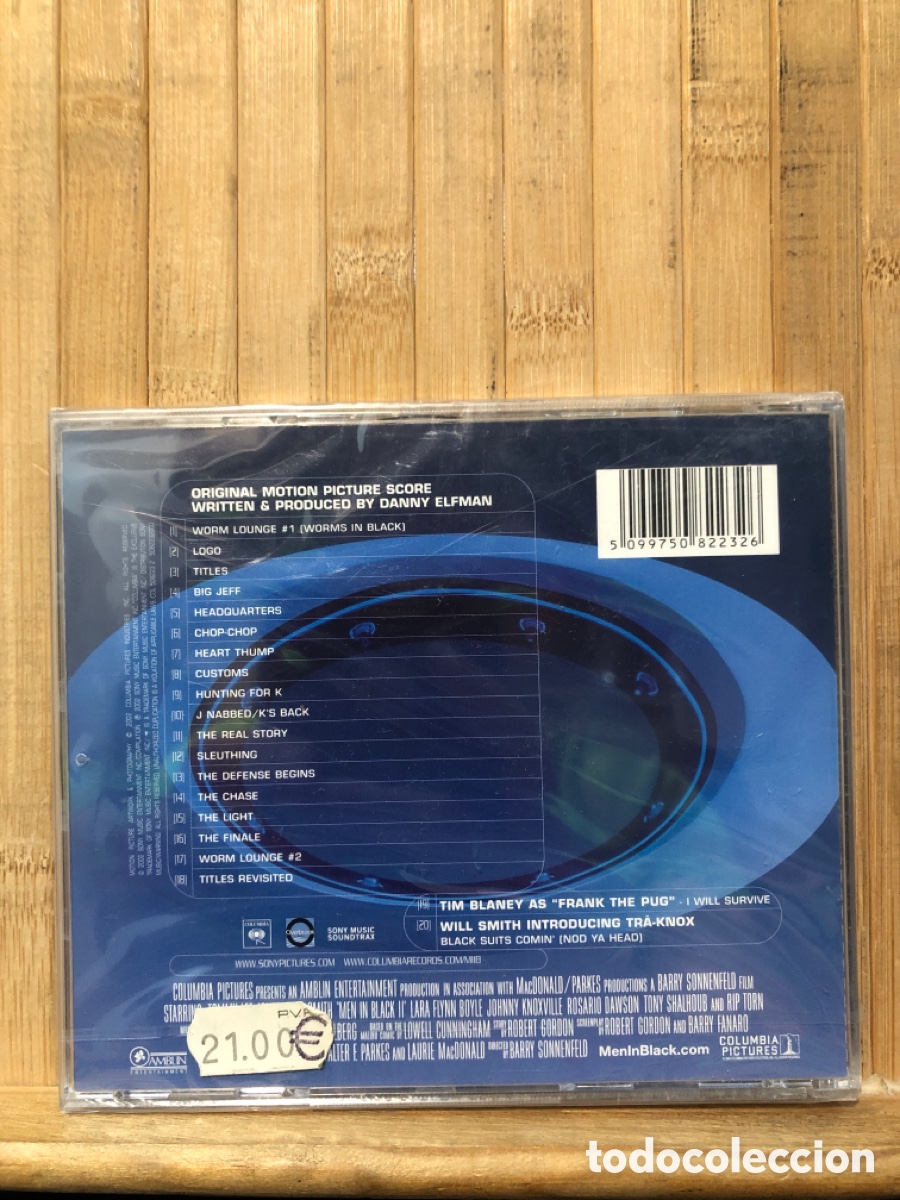 CDs de m&uacute;sica: Men in Black II CD - Precintado - ** - Foto 2