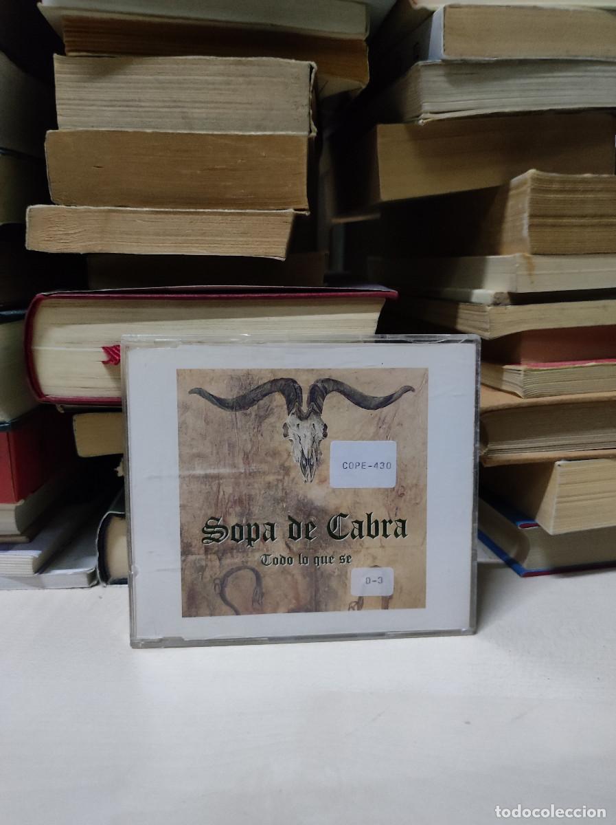CDs de m&uacute;sica: Sopa De Cabra &ndash; Todo Lo Que Se - Foto 1