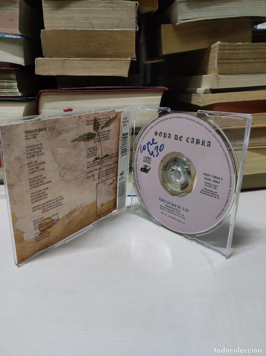 CDs de m&uacute;sica: Sopa De Cabra &ndash; Todo Lo Que Se - Foto 2