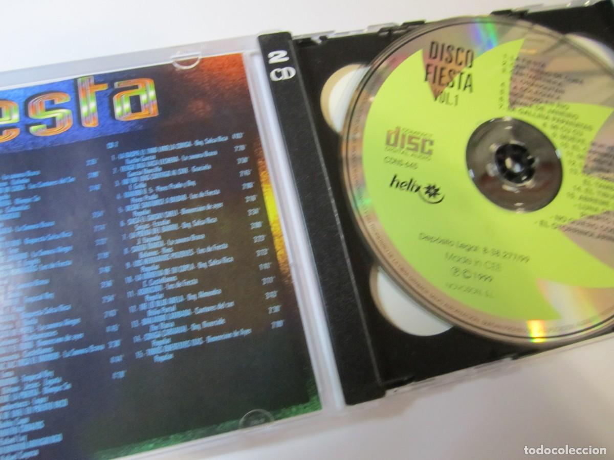 CDs de m&uacute;sica: doble cd disco fiesta 36 temas - Foto 3