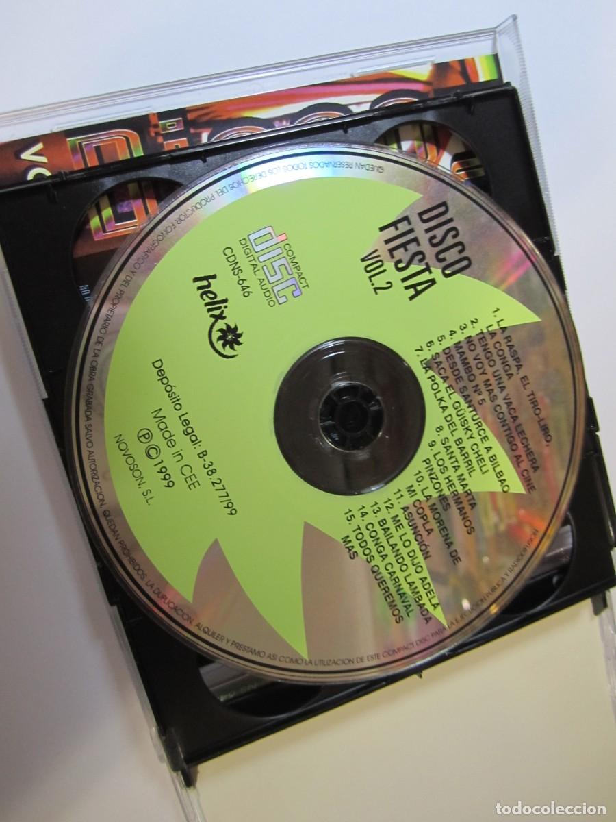 CDs de m&uacute;sica: doble cd disco fiesta 36 temas - Foto 4