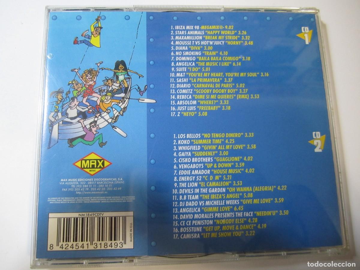 CDs de m&uacute;sica: doble cd ibiza mix 98 - Foto 2