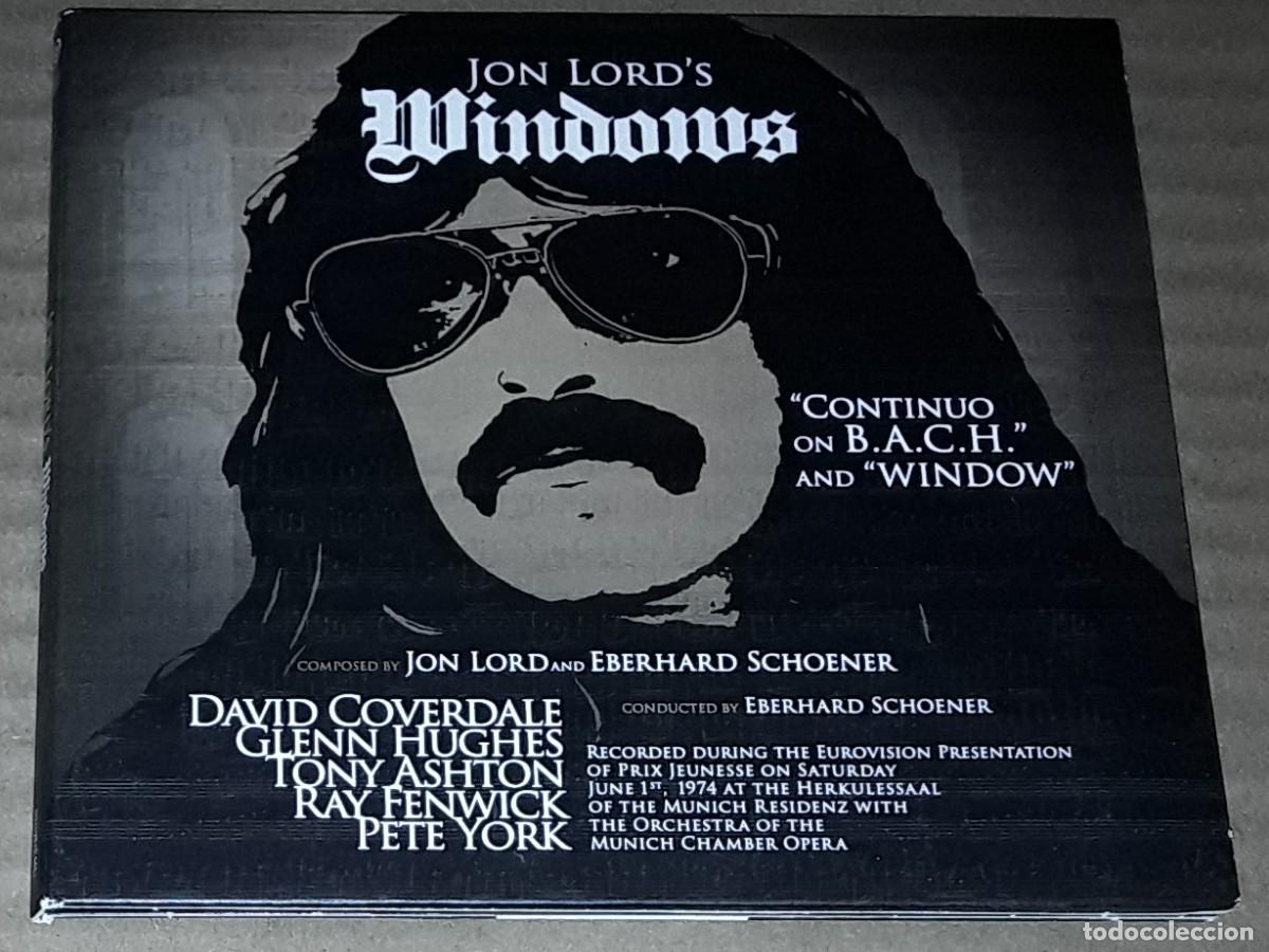 CDs de m&uacute;sica: CD - JON LORD - WINDOWS - MADE IN GERMANY - DIGIPAK - Foto 1