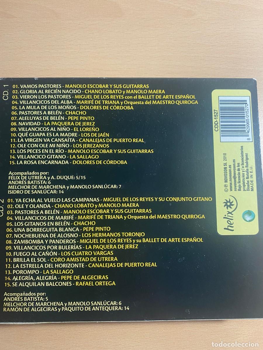 CDs de m&uacute;sica: NAVIDAD FLAMENCA RECOPILATORIO 2 CDS - Foto 2
