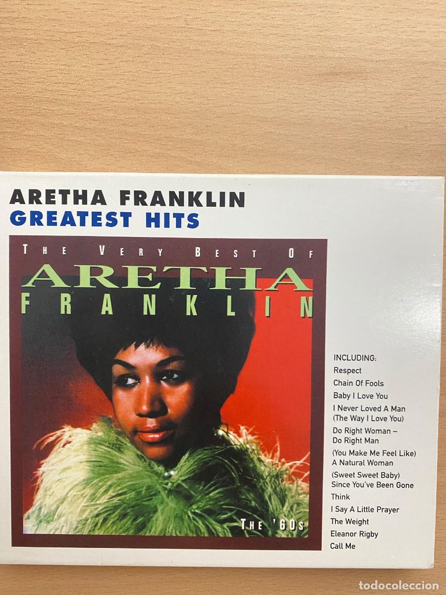 CDs de m&uacute;sica: ARETHA FRANKLIN GREATEST HITS - Foto 1