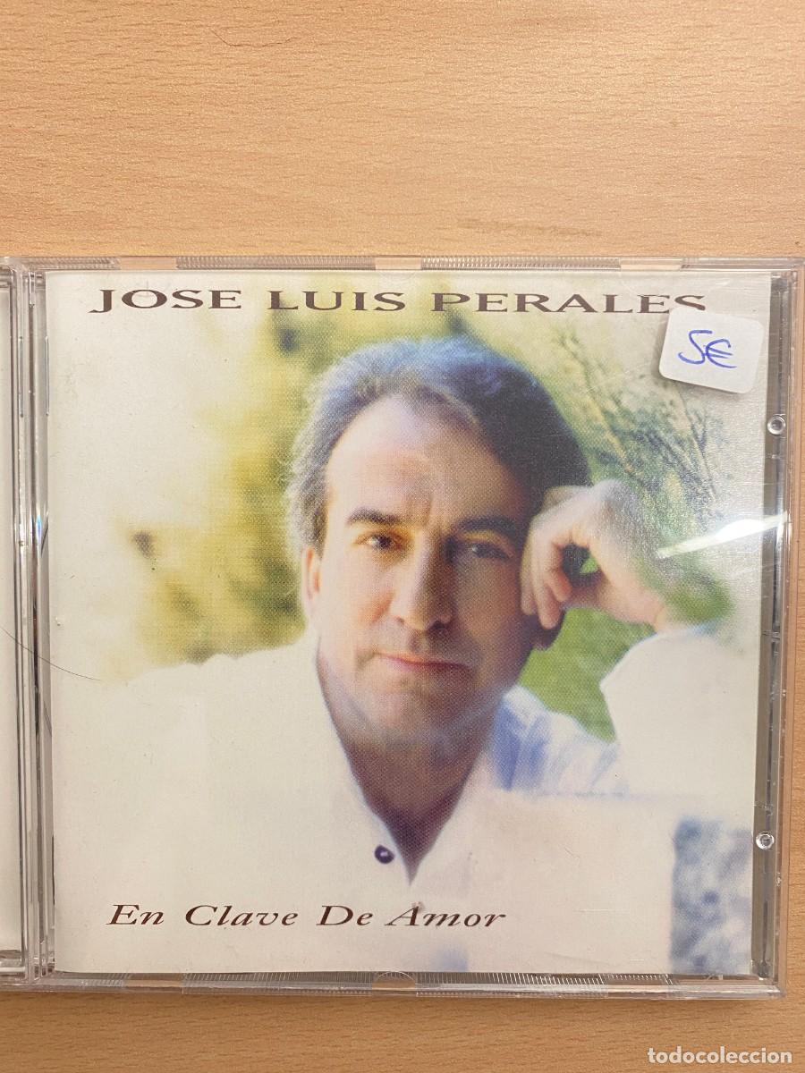 CDs de m&uacute;sica: JOSE LUIS PERALES EN CLAVE DE AMOR - Foto 1