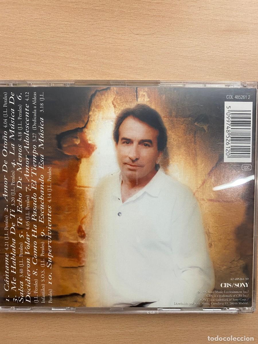 CDs de m&uacute;sica: JOSE LUIS PERALES EN CLAVE DE AMOR - Foto 2