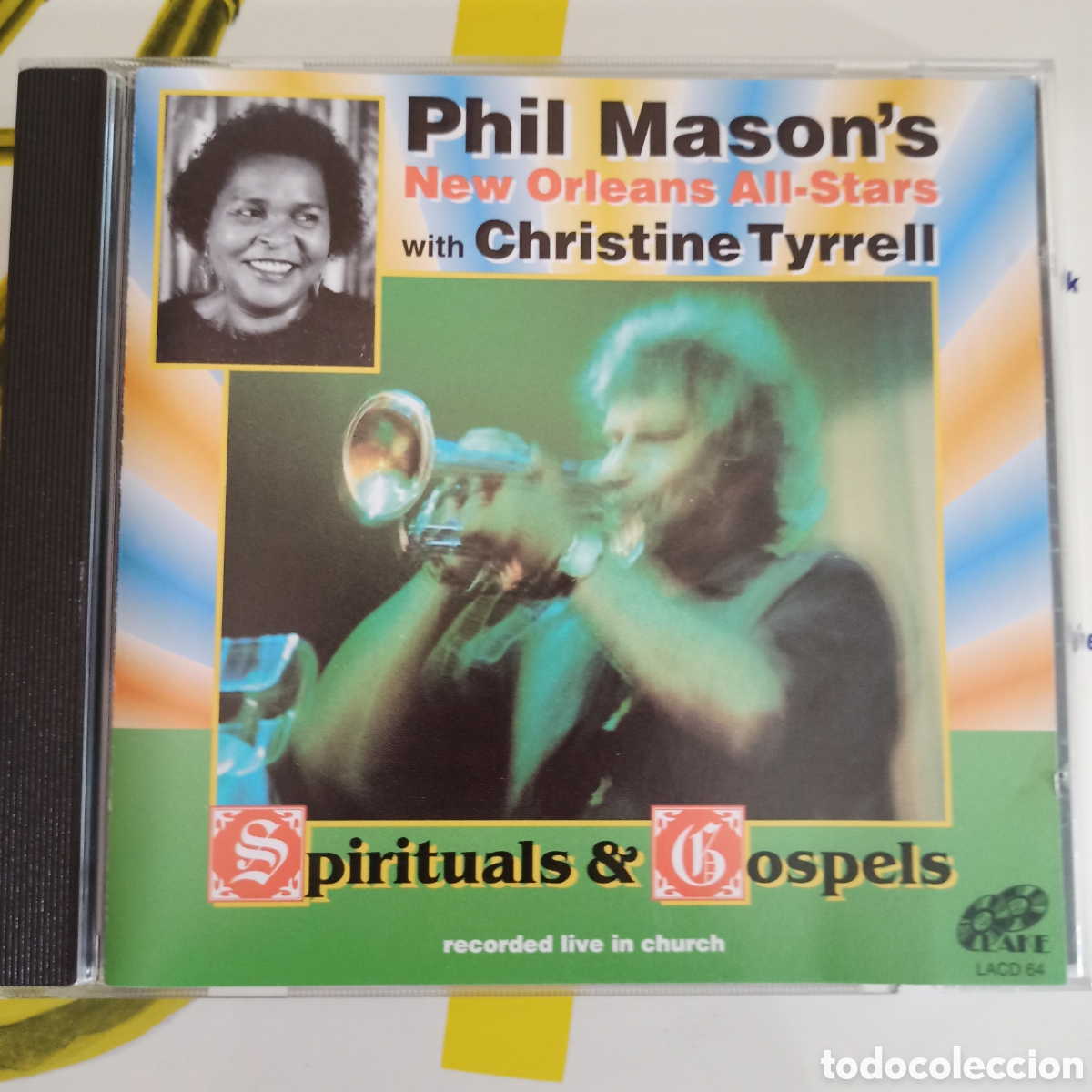 CD de M&uacute;sica: Phil Mason's New Orleans All-Stars With Christine Tyrrell&lrm;&ndash;Spirituals And Gospels (Lake, UK, 1996)