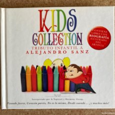 CDs de Música: TRIBUTO INFANTIL A ALEJANDRO SANZ - DISCO LIBRO. Lote 368370291