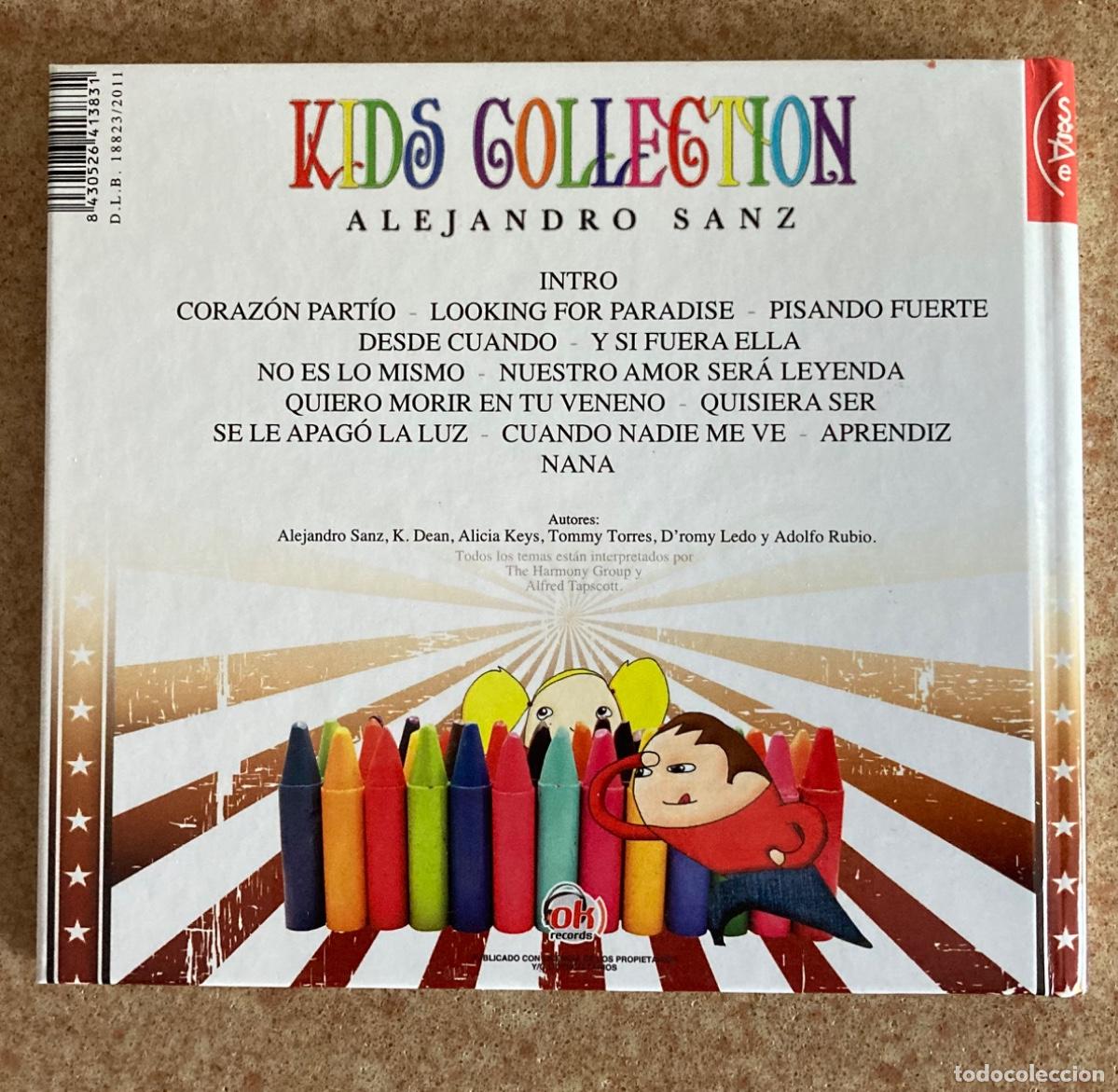 CDs de m&uacute;sica: Tributo infantil a Alejandro Sanz - disco libro - Foto 4