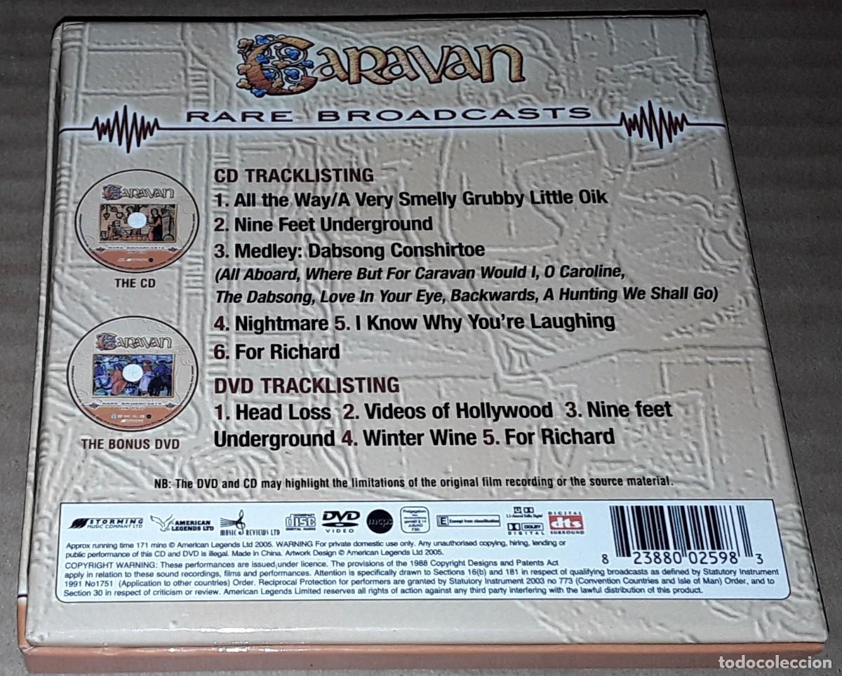CDs de m&uacute;sica: CD + DVD - CARAVAN - RARE BROADCAST - Foto 2