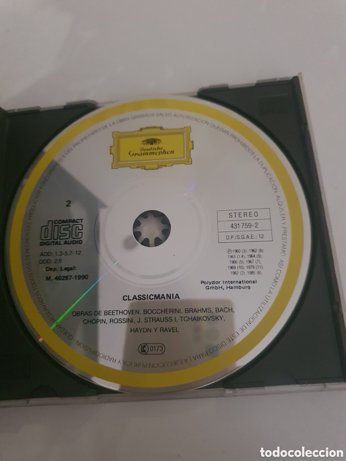 CDs de m&uacute;sica: 2 Cd CLASSICMANIA. LOS EXITOS DE LOS ULTIMOS SIGLOS - Foto 2