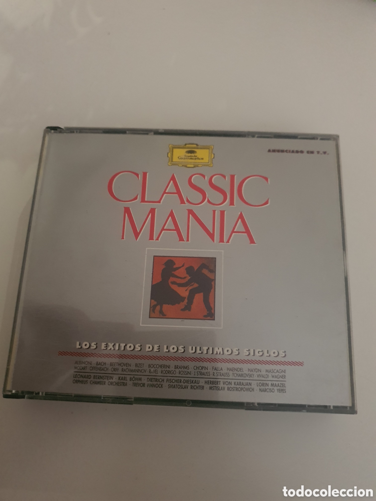 CDs de m&uacute;sica: 2 Cd CLASSICMANIA. LOS EXITOS DE LOS ULTIMOS SIGLOS - Foto 1