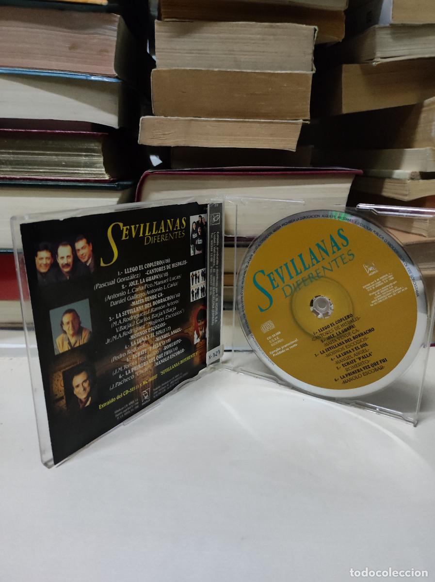CDs de m&uacute;sica: Sevillanas Diferentes - Foto 2