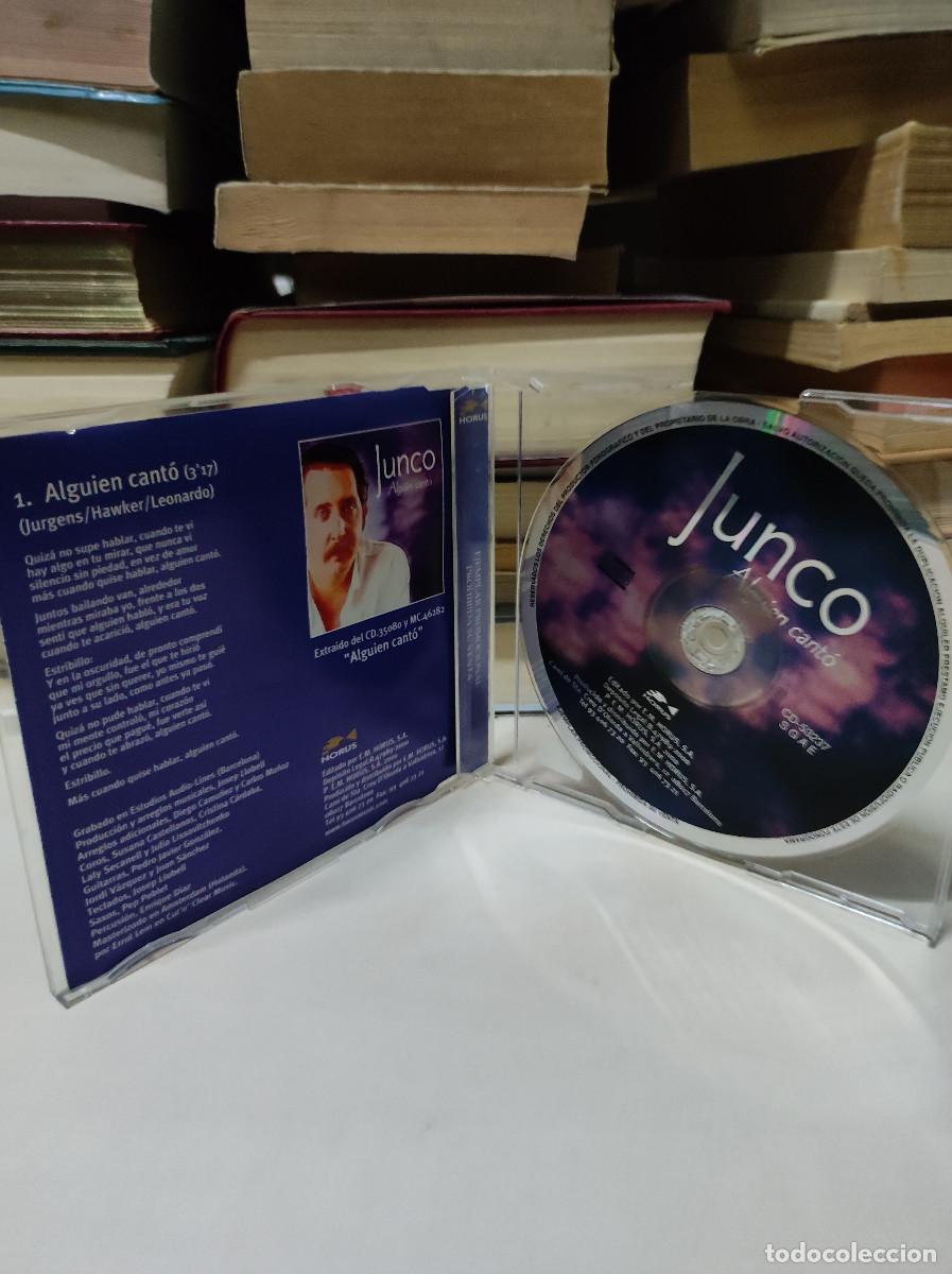 CDs de m&uacute;sica: Junco &ndash; Alguien Cant&oacute; - Foto 2