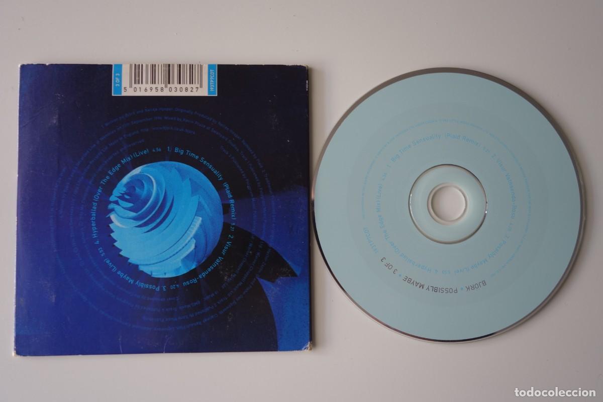 CDs de m&uacute;sica: BJORK: Possibly Maybe. CD SINGLE ORIGINAL UK PARTE 3. 4 TEMAS - Foto 2