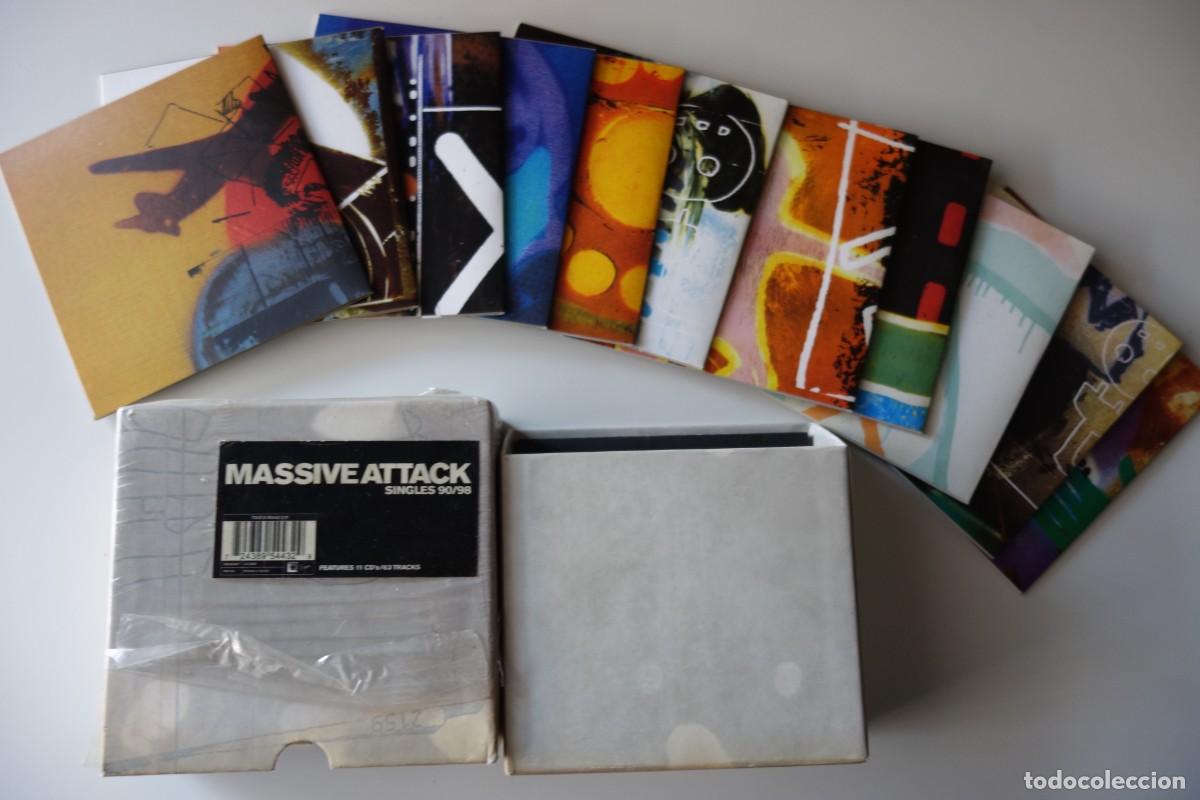 massive attack: singles 90/98. ed. limitada box - Compra venta en