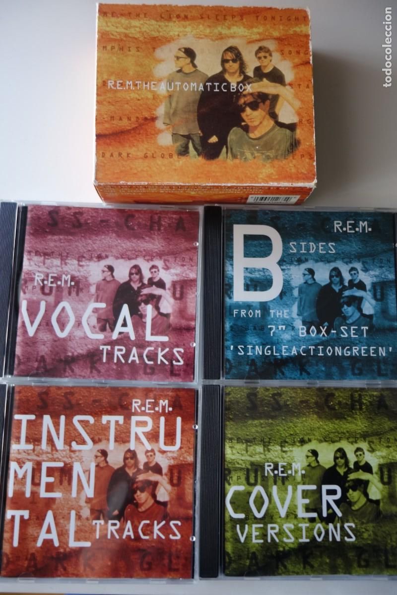 CDs de m&uacute;sica: R.E.M.: The Automatic Box. ED. LIMITADA BOXSET 4 CD SINGLES ORIGINAL UK. 17 TEMAS - Foto 1