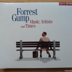 CDs de Música: FORREST GUMP MUSIC,ARTISTS AND TIMES (MAC/PC CD-ROM) CD-ROM DE 3 DISCOS