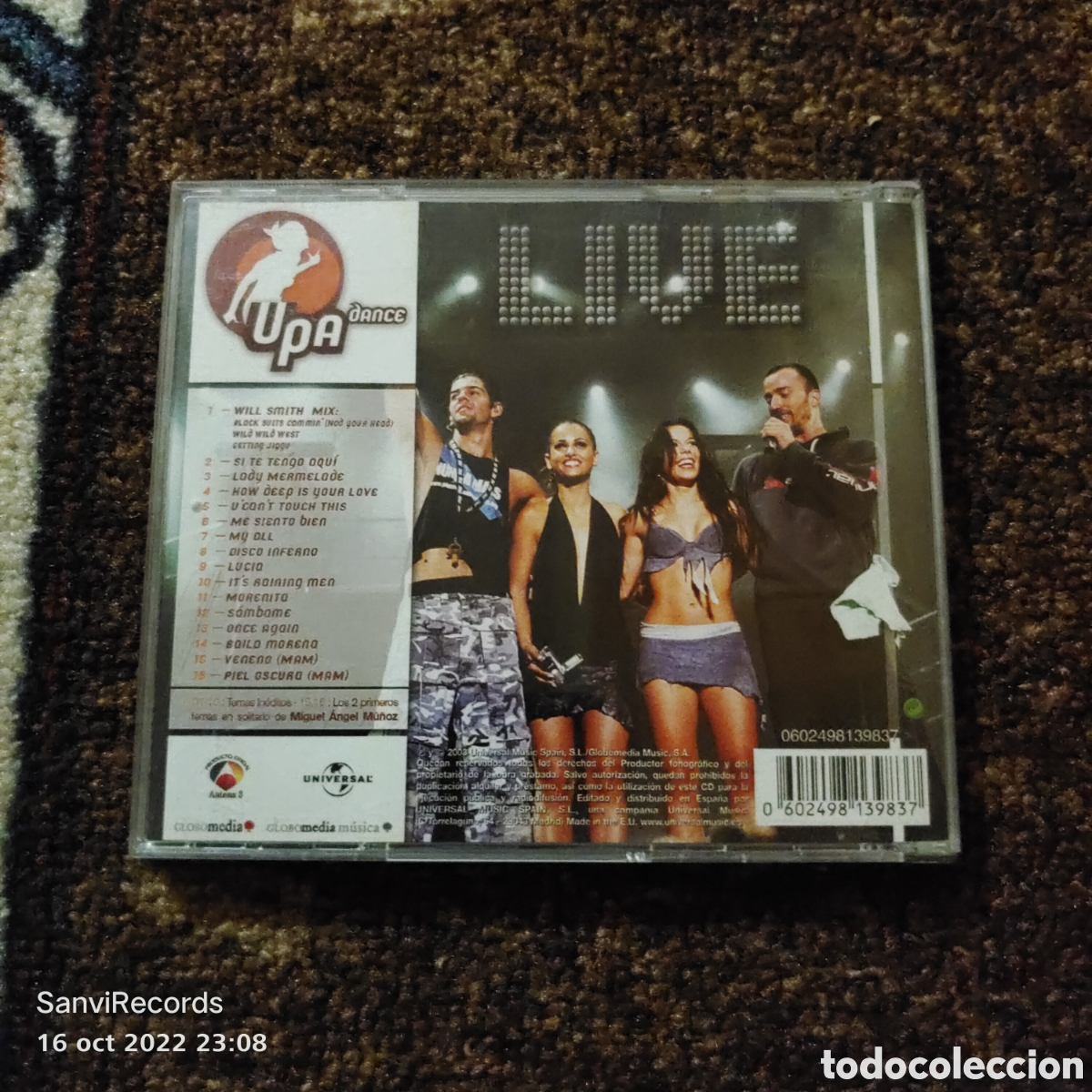 CDs de m&uacute;sica: CD UPA DANCE LIVE - Foto 3