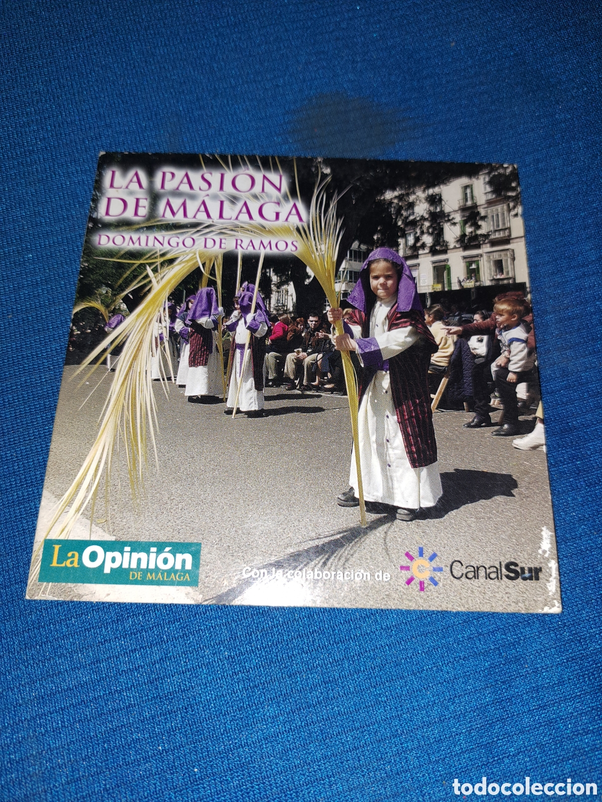CDs de m&uacute;sica: CD LA PASI&Oacute;N DE M&Aacute;LAGA, DOMINGO DE RAMOS 2000 - Foto 1