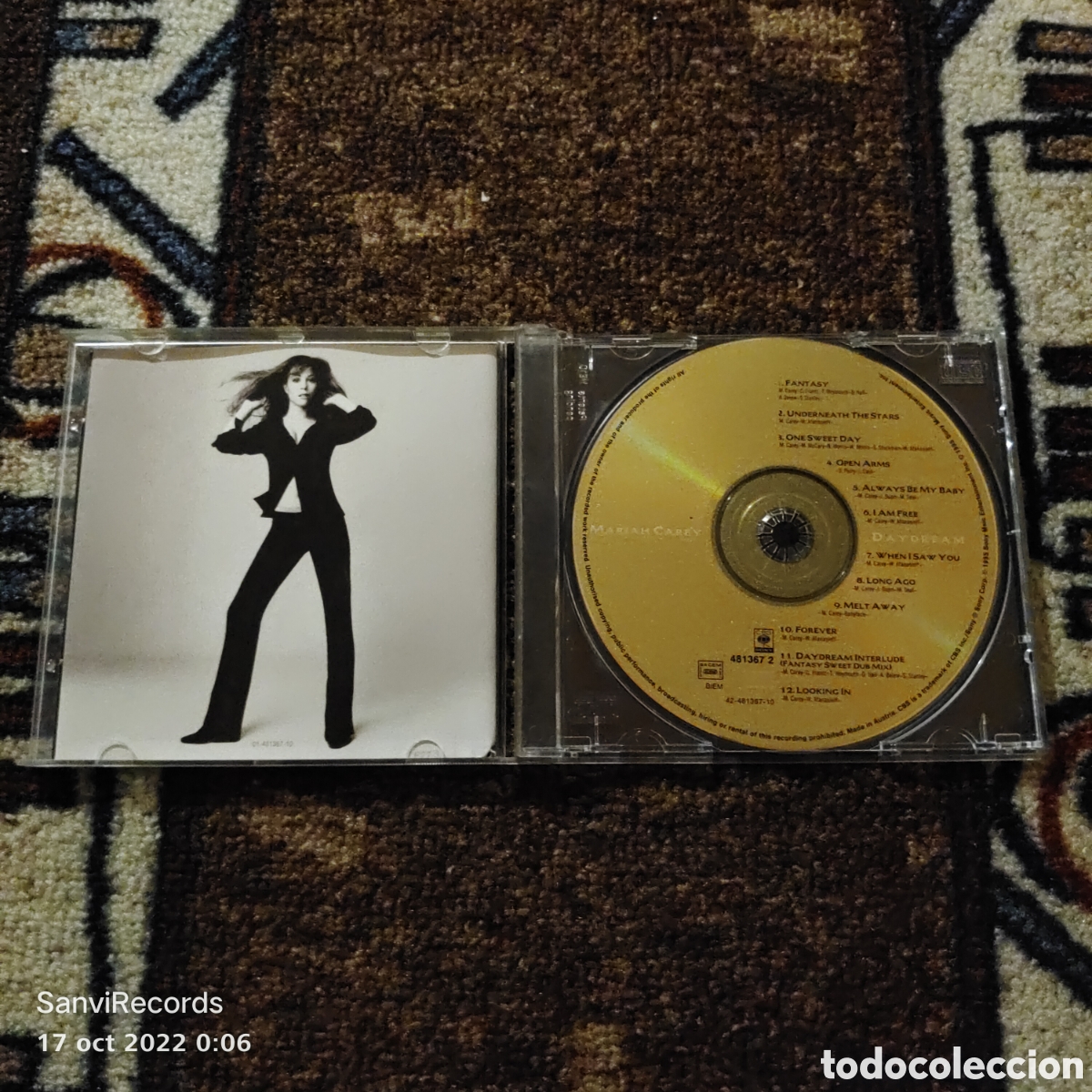 CDs de m&uacute;sica: CD MARIAH CAREY: DAYDREAM - Foto 2