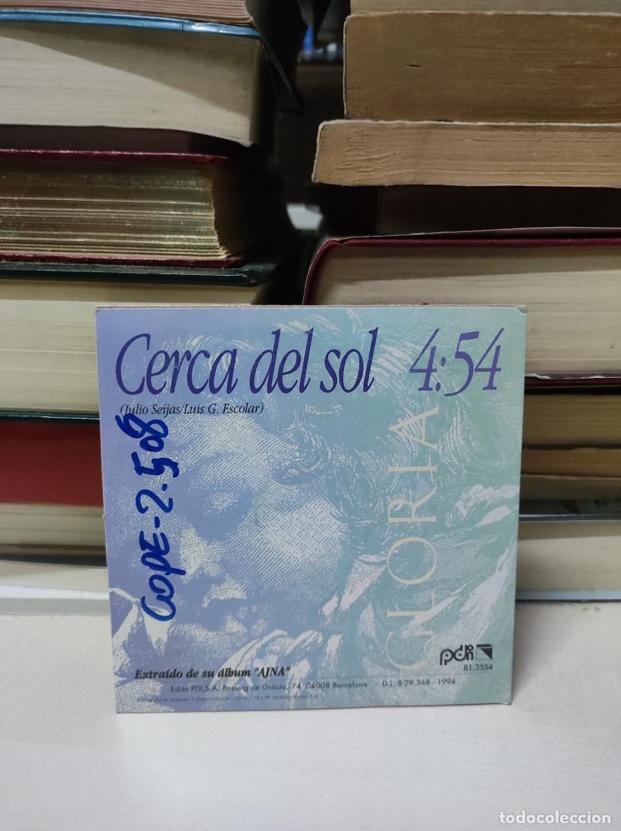 CDs de m&uacute;sica: Gloria &ndash; Cerca Del Sol - Foto 2