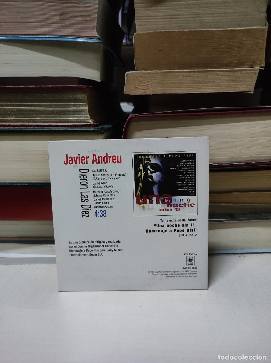 CDs de m&uacute;sica: Javier Andreu &ndash; Dieron Las Diez - Foto 2