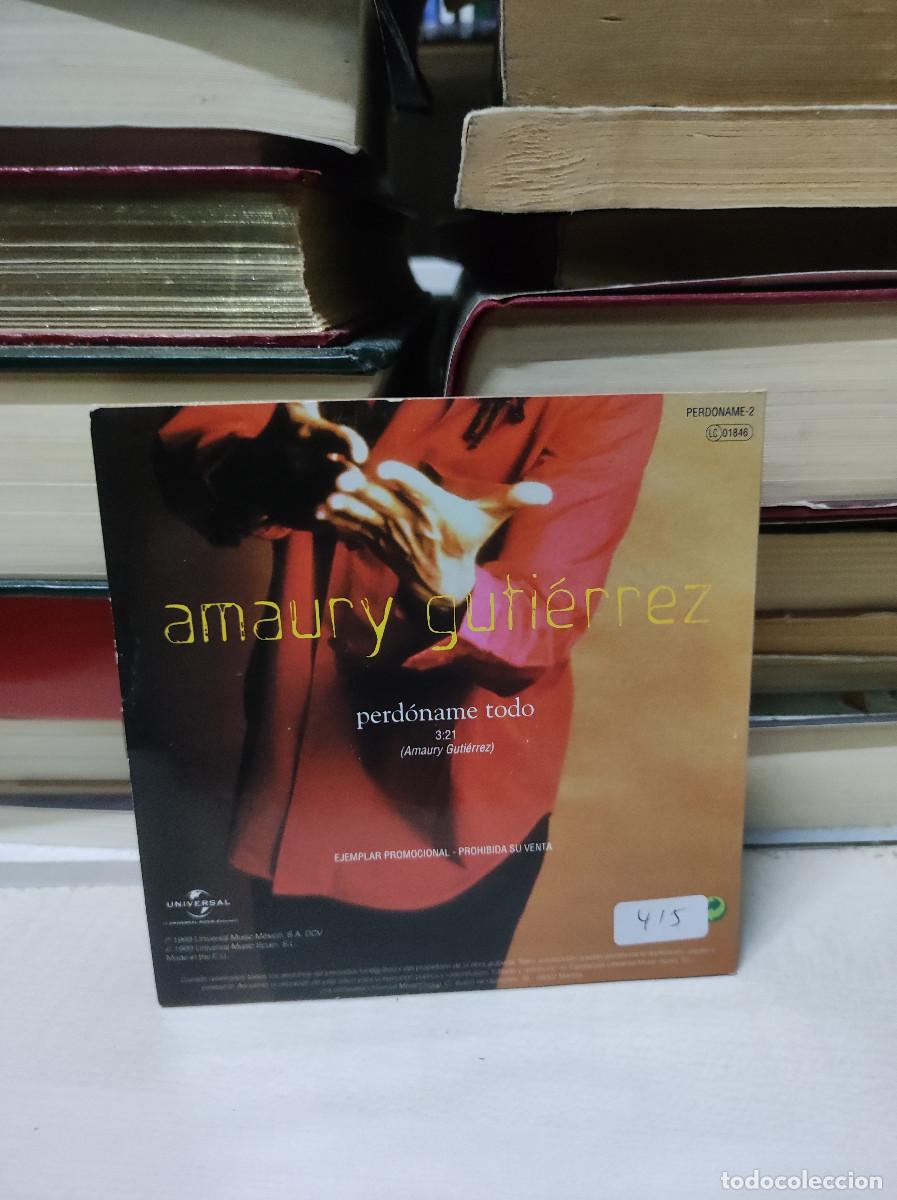 CDs de m&uacute;sica: Amaury Guti&eacute;rrez &ndash; Perdoname Todo - Foto 2