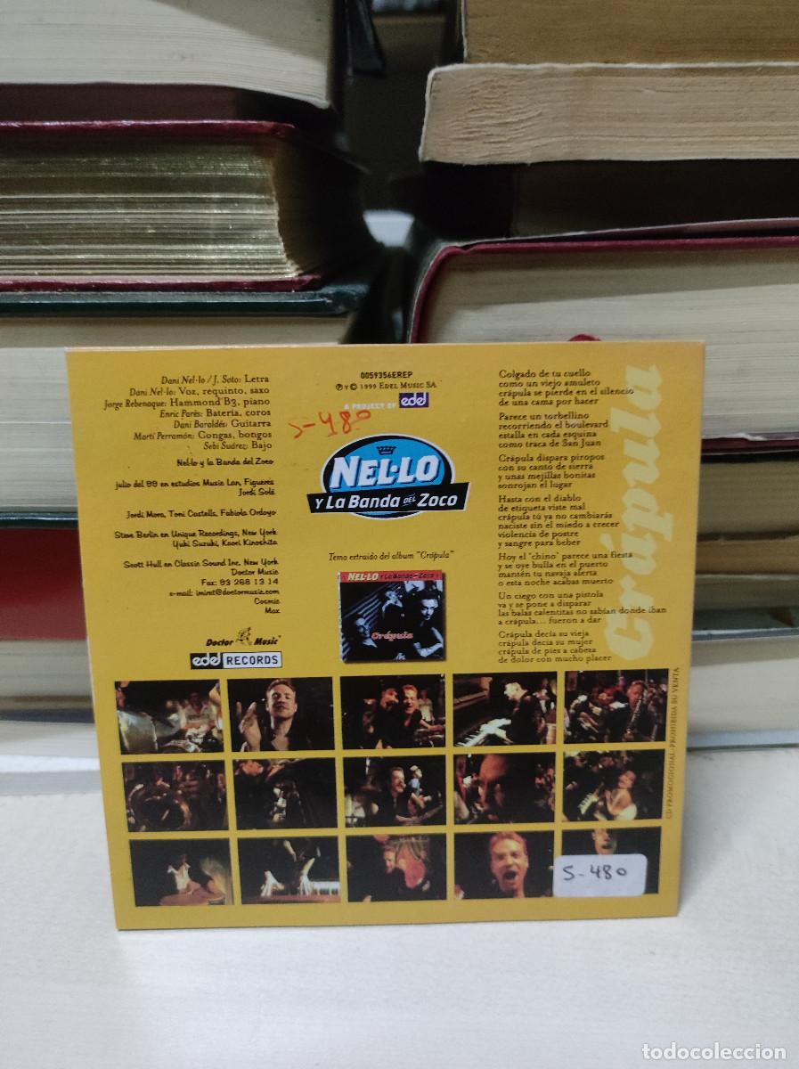 CDs de m&uacute;sica: Nel.lo Y La Banda Del Zoco &ndash; Cr&aacute;pula - Foto 2