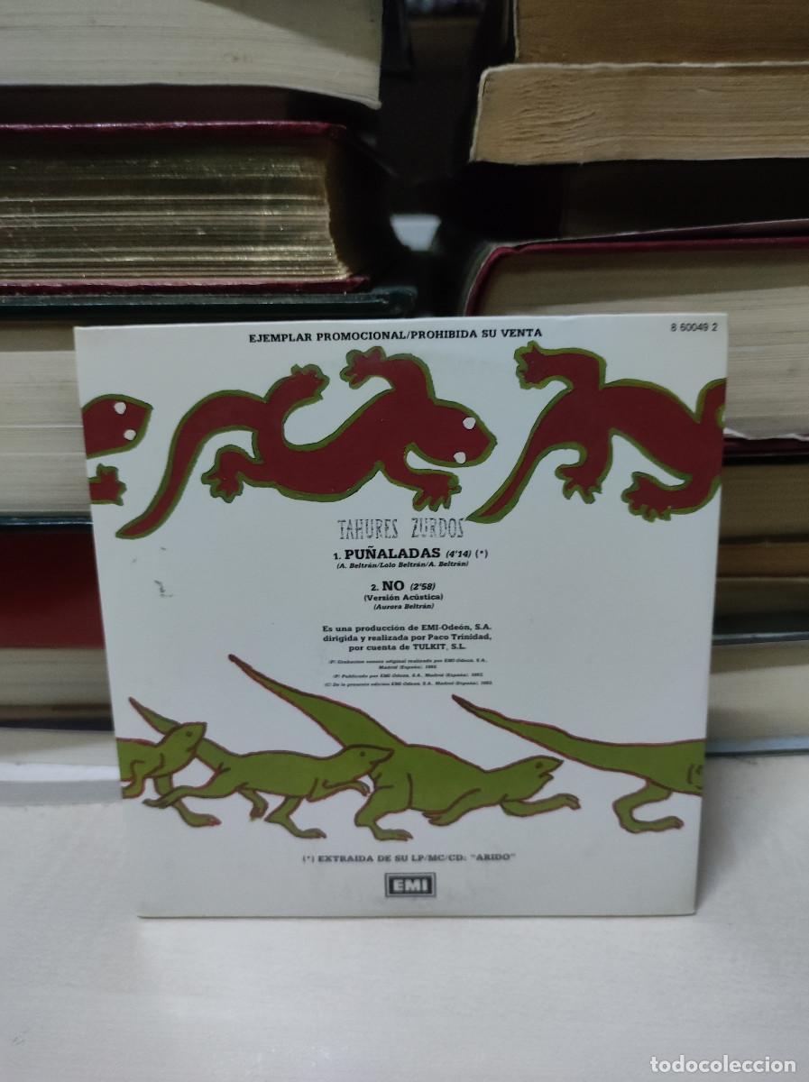 CDs de m&uacute;sica: Tah&uacute;res Zurdos &ndash; Pu&ntilde;aladas - Foto 2