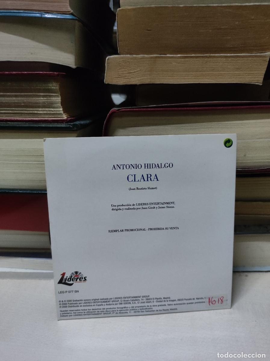 CDs de m&uacute;sica: Antonio Hidalgo &ndash; Clara - Foto 2