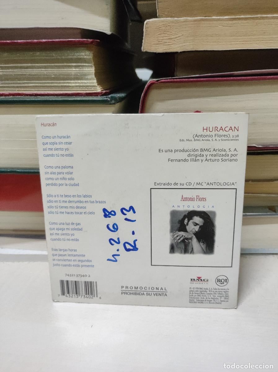 CDs de m&uacute;sica: Antonio Flores &ndash; Huracan - Foto 2