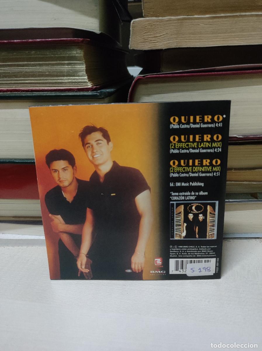 CDs de m&uacute;sica: QUIERO LA SOCIEDAD - Foto 2