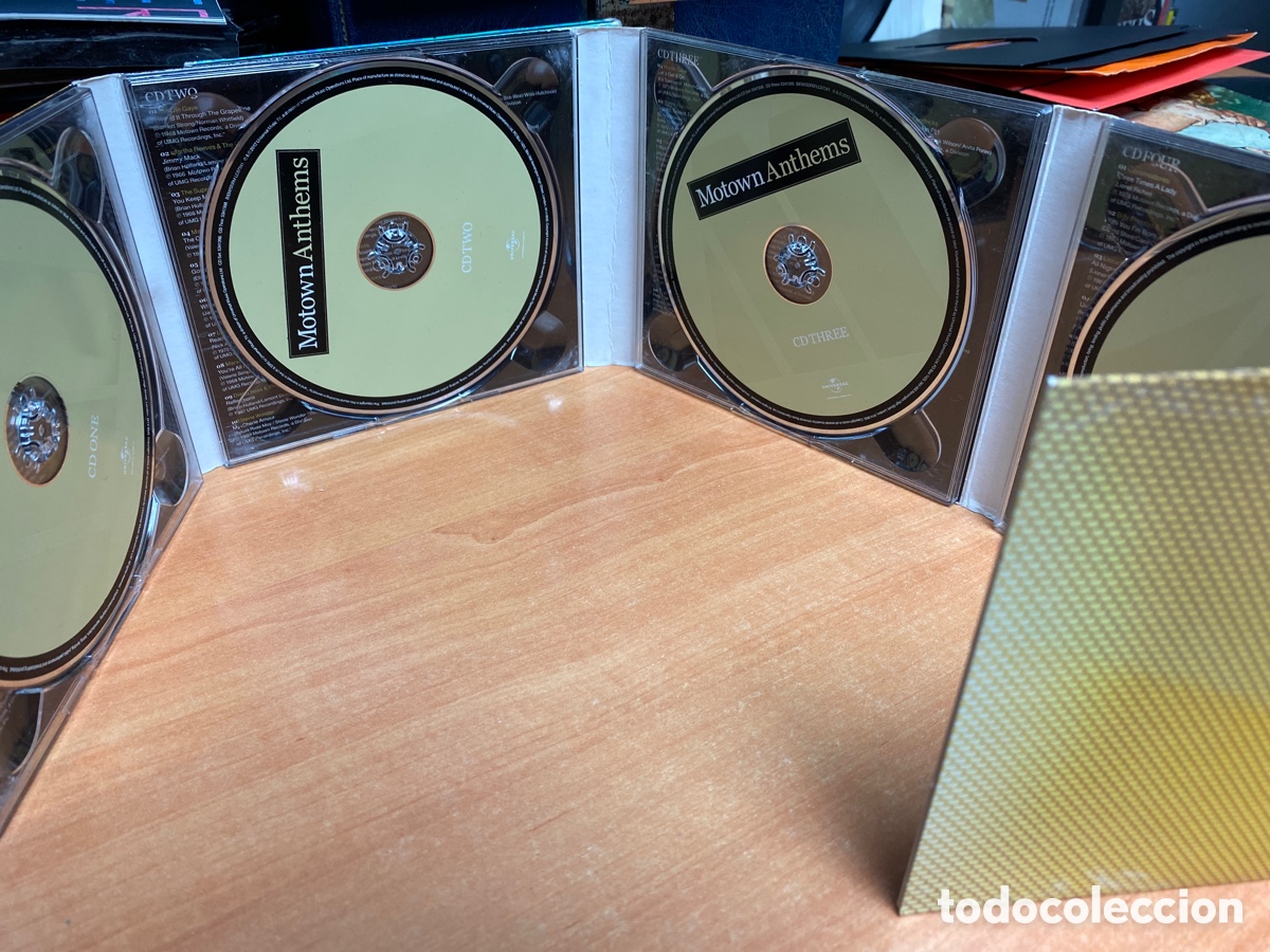 CDs de m&uacute;sica: Various - Motown Anthems (4xCD) - Foto 3